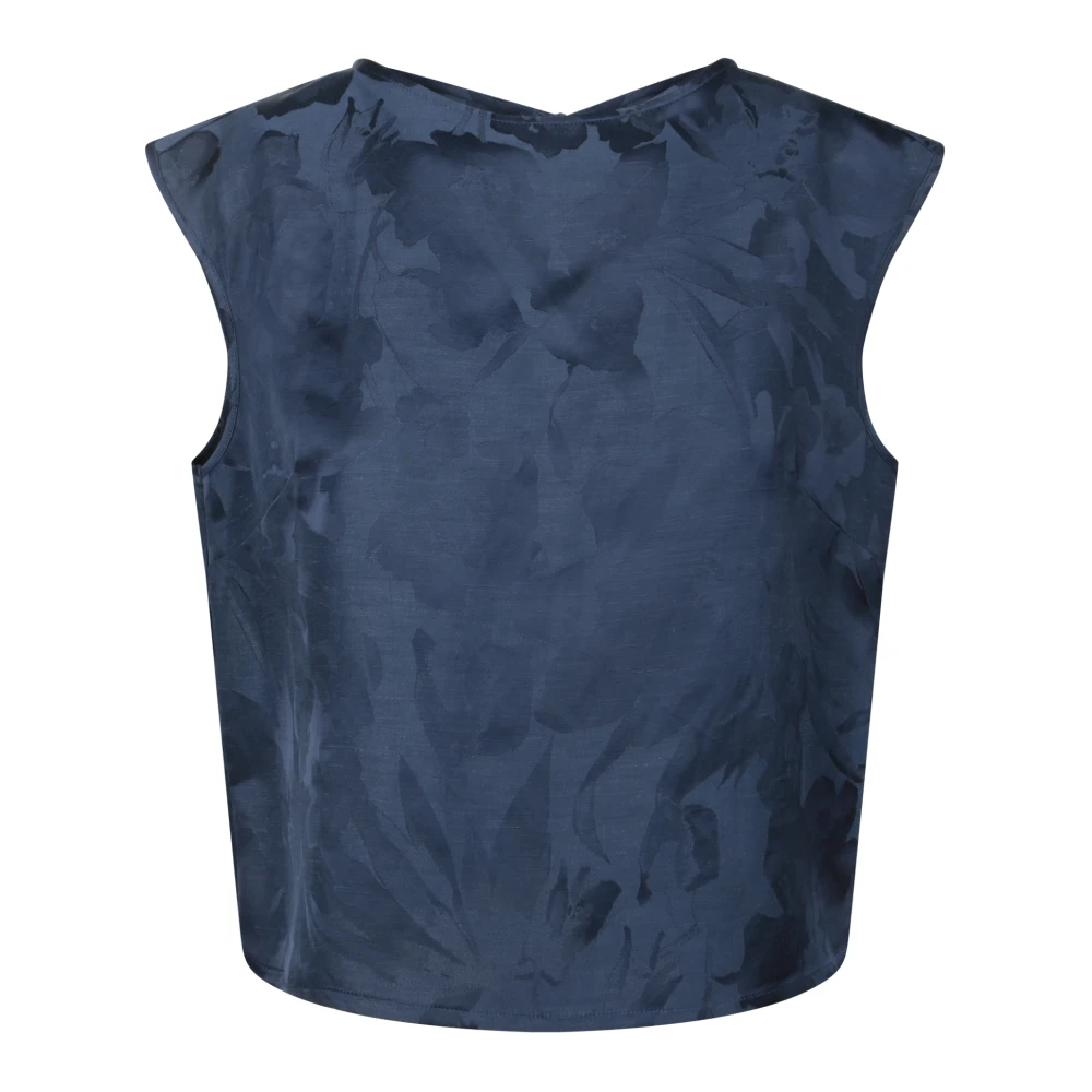 Tops > Sleeveless Tops - - Incotex - Modalova
