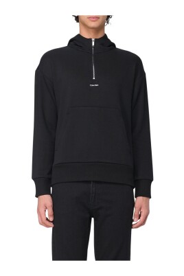 sort-halfzip-hoodie-kaengurulomme