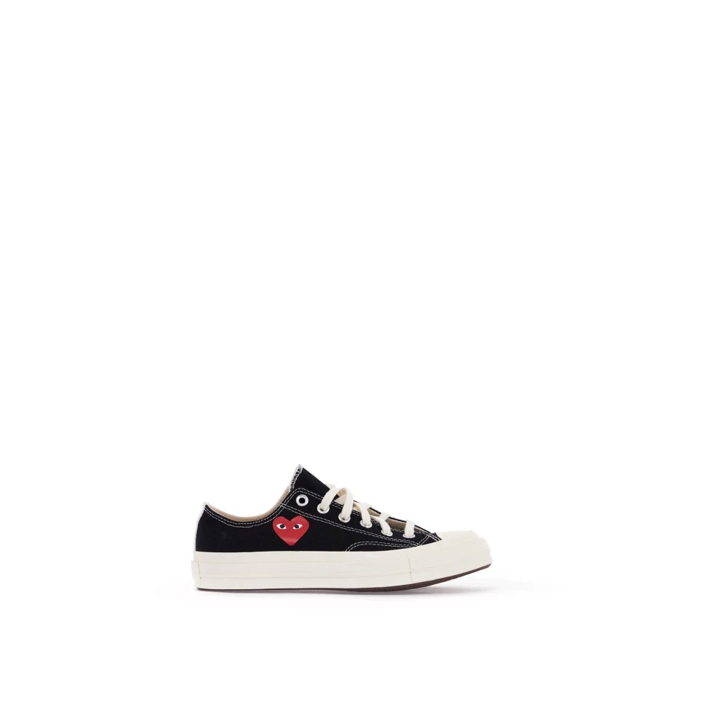 Comme des Garçons Play Chuck 70 Låga Canvas Sneakers Black, Herr