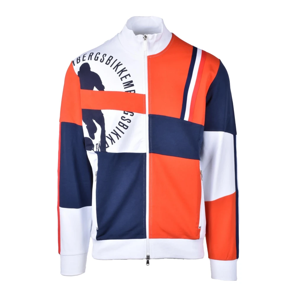 Bikkembergs Katoen Elastaan Sweatshirt Multicolor Heren