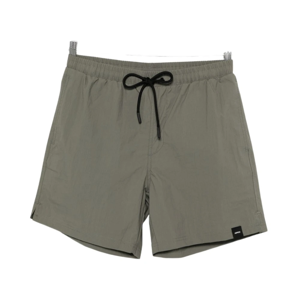 Aspesi Men's Green Beachwear, M, Swimsuit