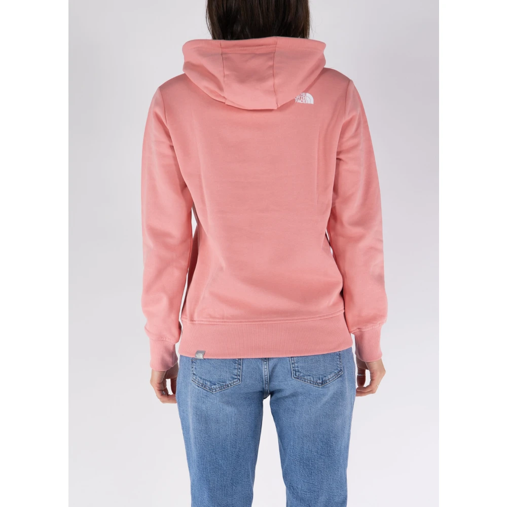 The North Face Comfortabele en stijlvolle hoodie voor vrouwen Pink Dames