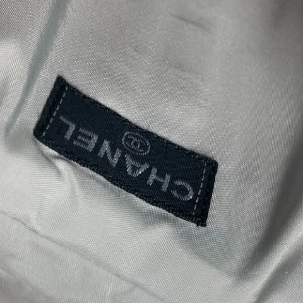 Chanel Vintage Pre-owned Fabric chanel-bags White Dames