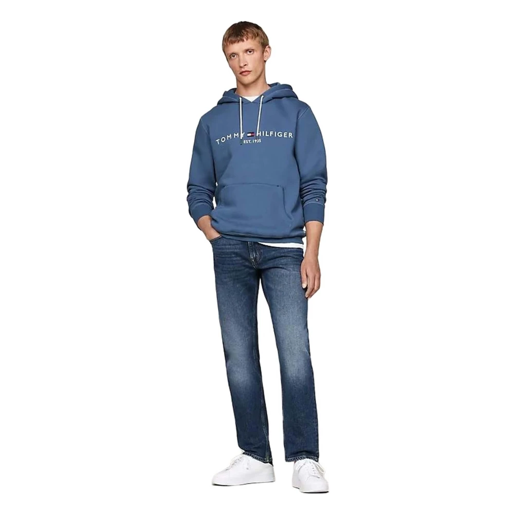 Tommy Hilfiger Hoodie Blue Heren