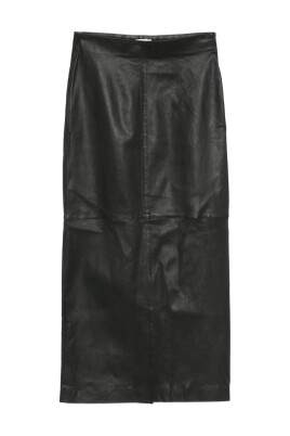 black-silk-and-nylon-skirt