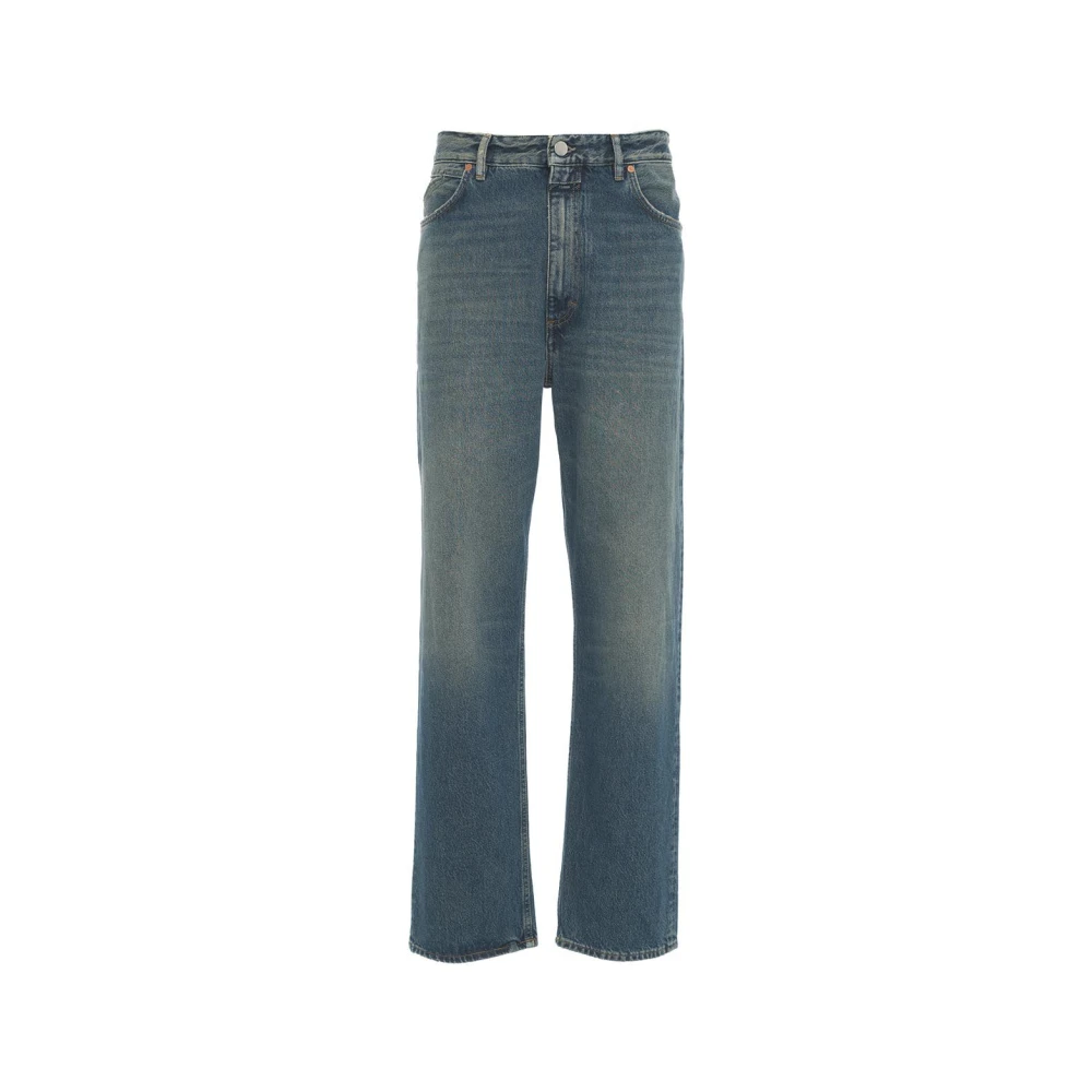 Closed Blauwe Straight Jeans Aw24 Blue Heren