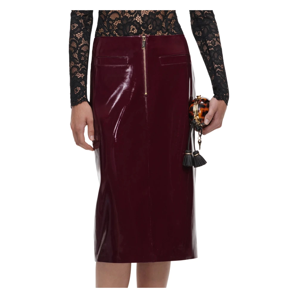 Self Portrait Pencil Skirt - Female - Pencil Skirts - Purple - S - Skirts - Image 3