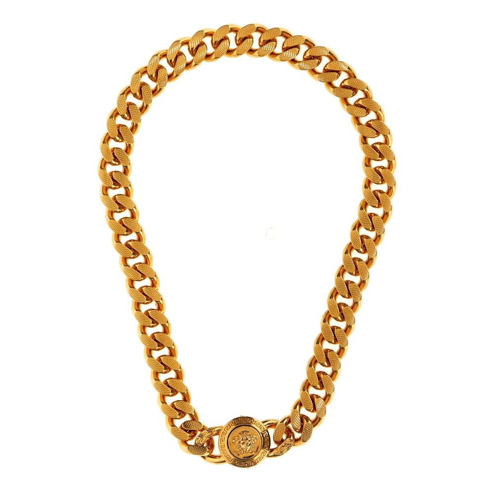Versace Gul Medusa Chain Necklace