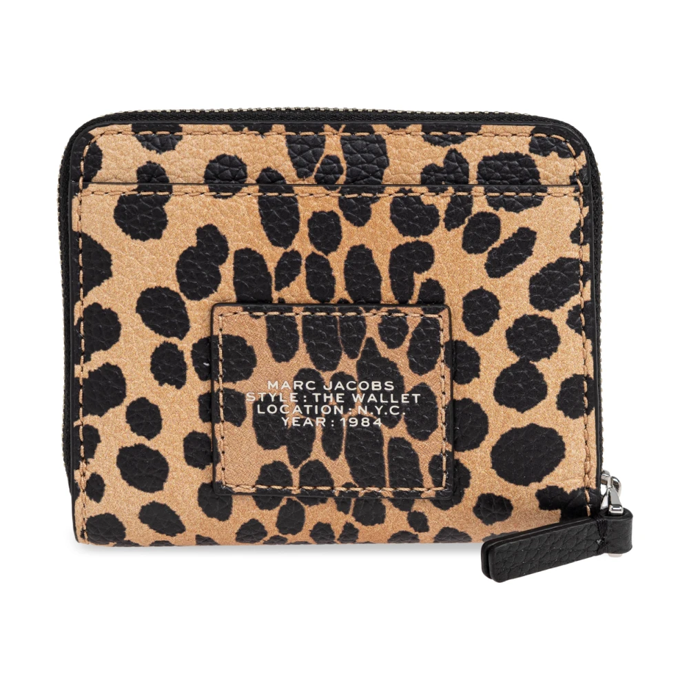 Marc Jacobs Leren portemonnee Brown Dames