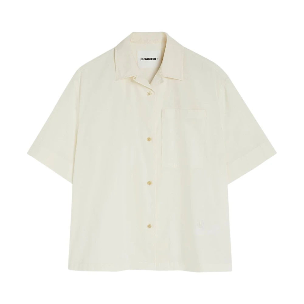 Jil Sander Witte Shirt voor Vrouwen White Dames