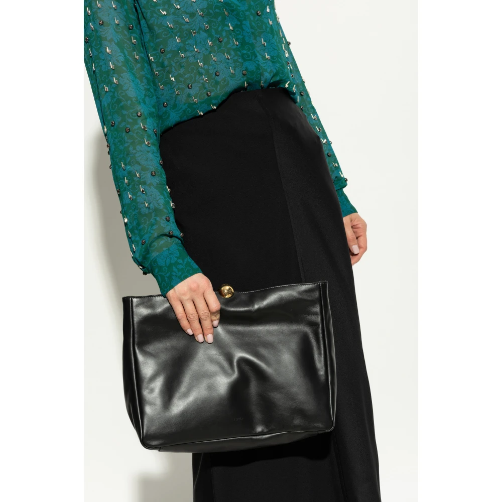 Furla Handtas Sfera Soft Medium Black Dames