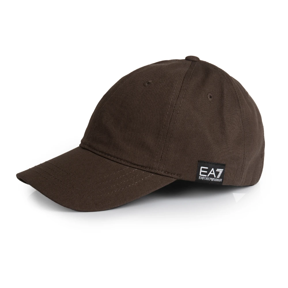 Emporio Armani Ea7 Unisex Bruin Accessoires M, Ea7 Armani Beanie Hat