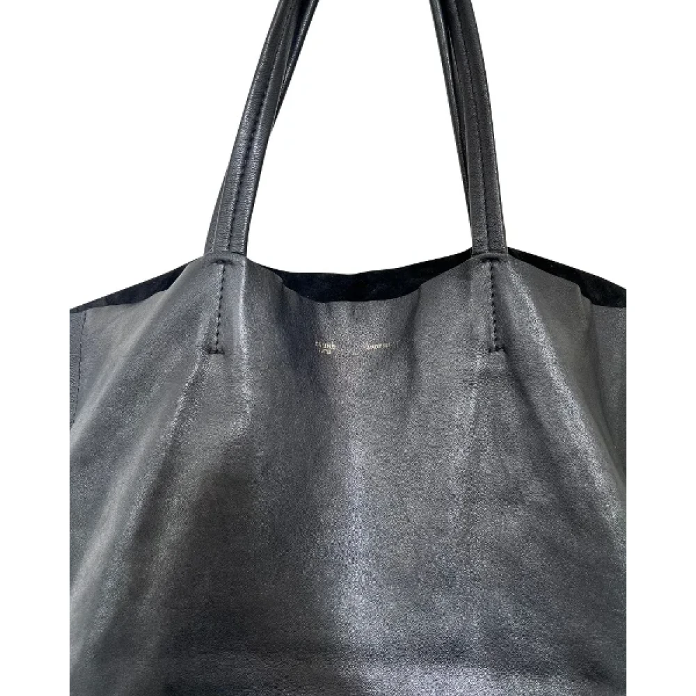 Celine Vintage Pre-owned Leather totes Black Dames
