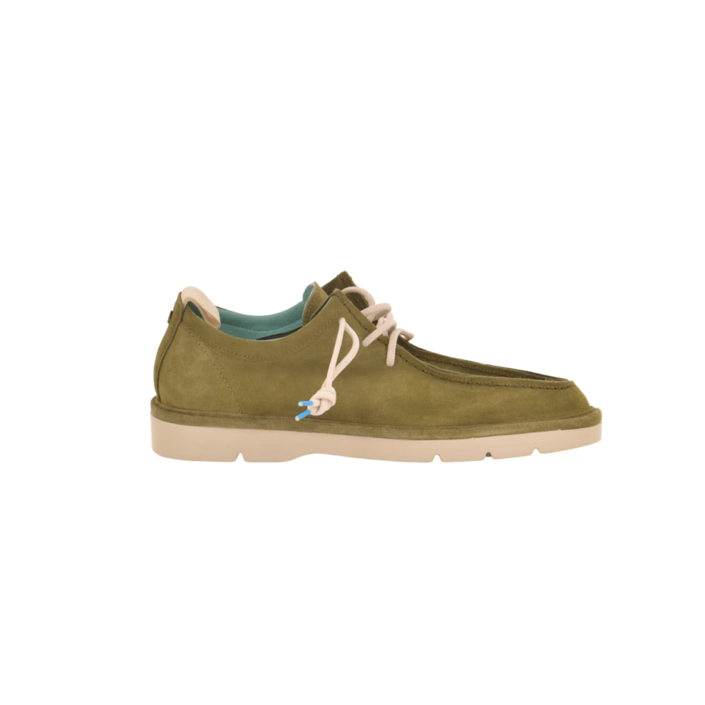 Panchic Groene Sneakers Eigentijdse Stijl Heren Schoenen