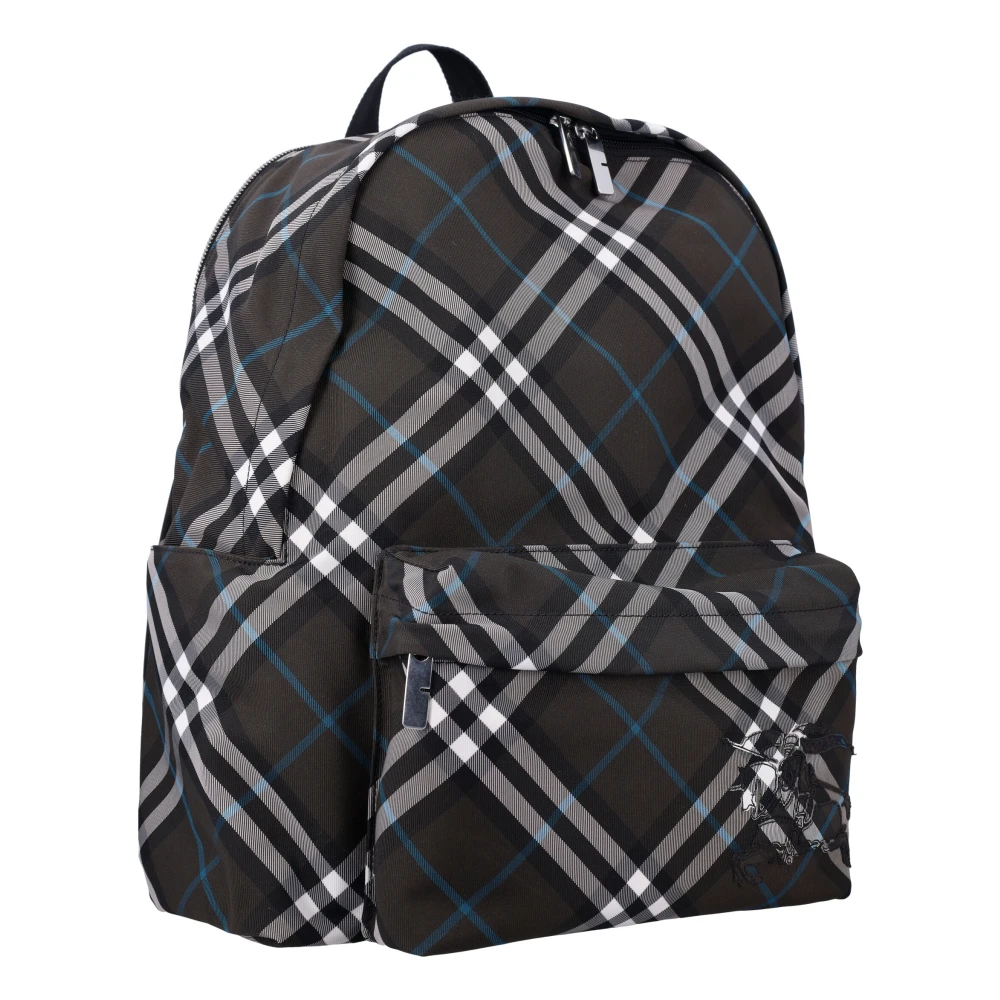 Burberry Klassieke Check Rugzak Black Heren