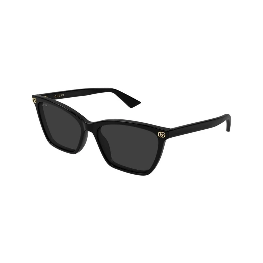 Gucci Women's Black Sunglasses, 56 Mm, Square Sunglasses