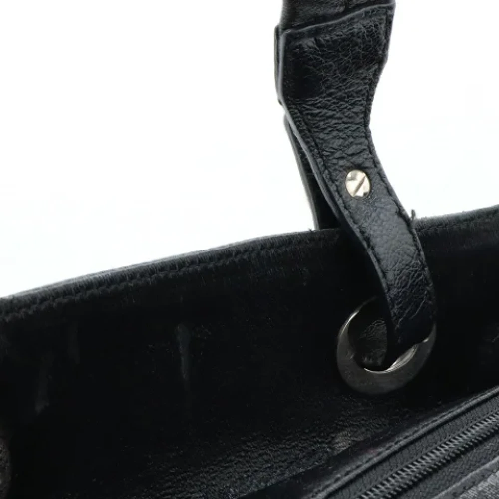 Chanel Vintage Pre-owned Satin chanel-bags Black Dames