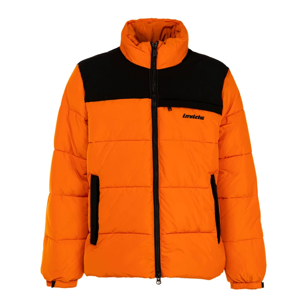 Invicta Mannen Winter Puffer Jas Rood Orange Heren