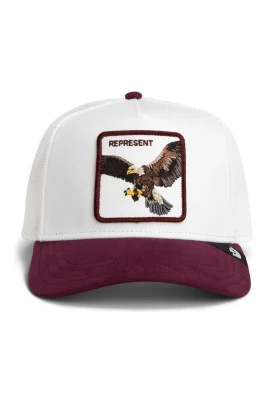 Suede Eagle Trucker Cap