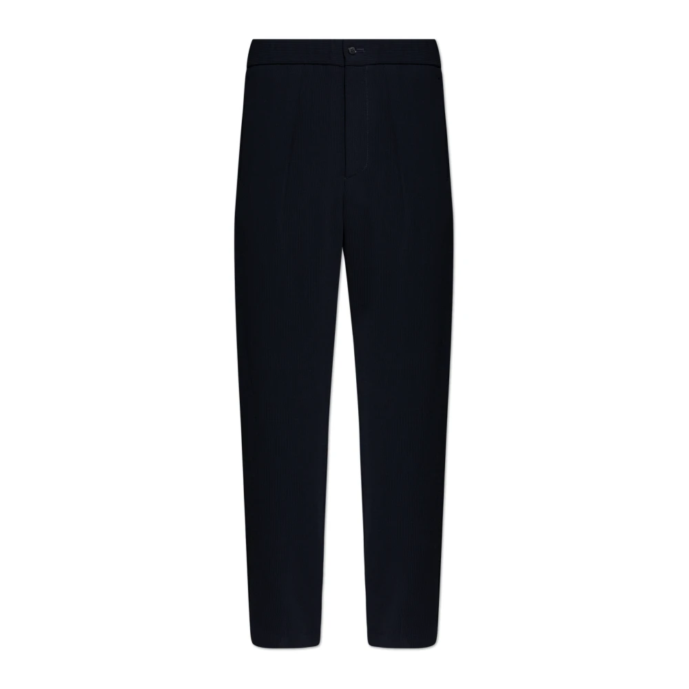 Giorgio Armani Geplooide broek Blue Heren