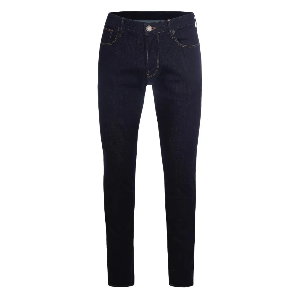 Emporio Armani Herren Blau 5 Pockets Pant