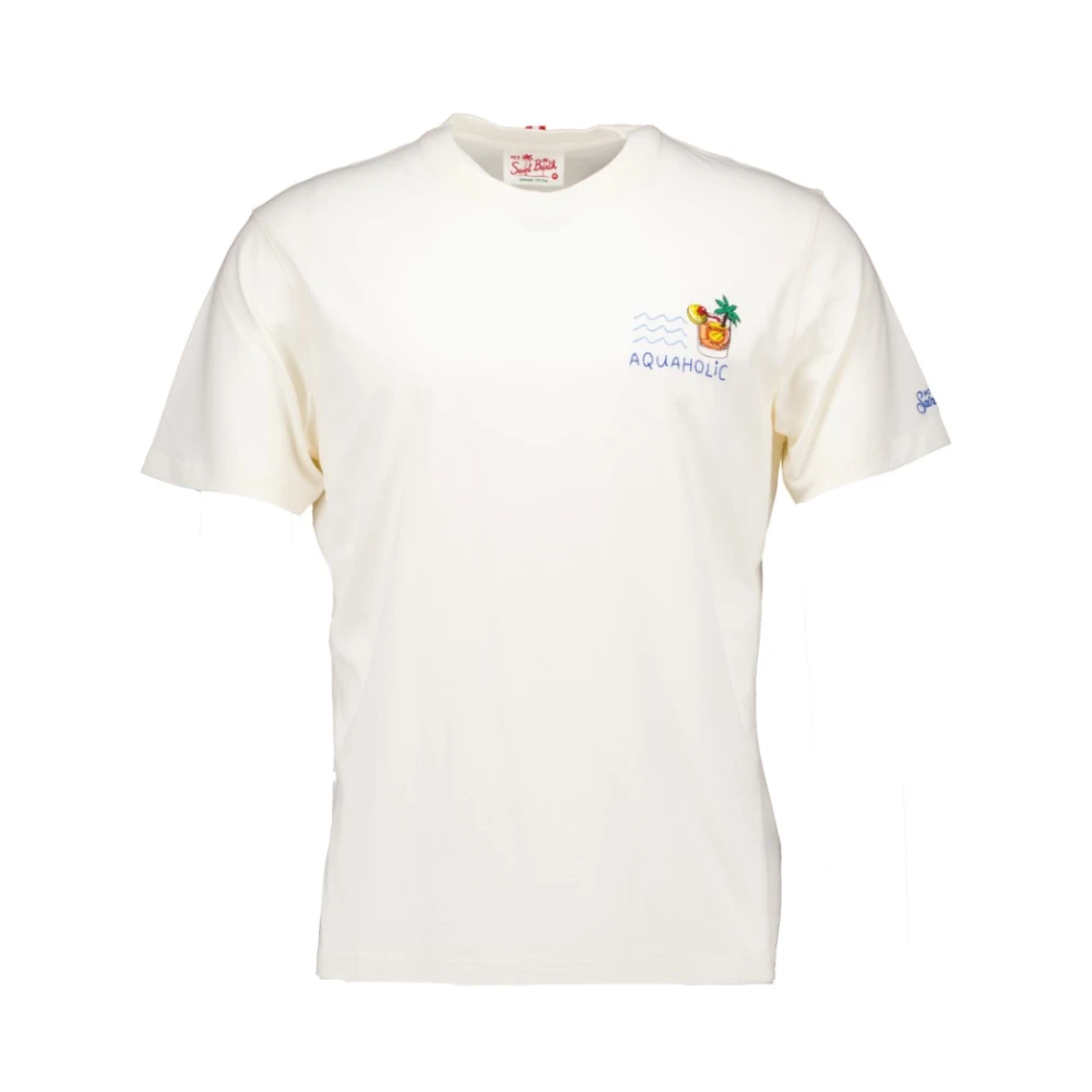 MC2 Saint Barth t-shirts creme Beige Heren