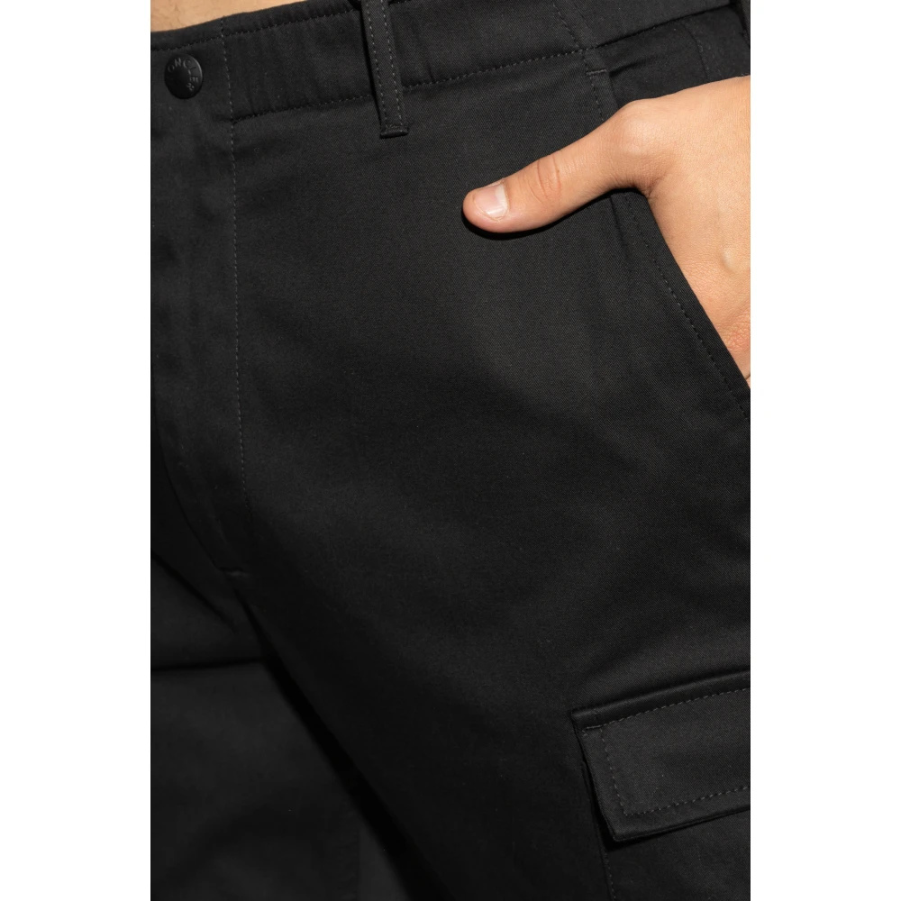 Moncler Broek met zakken Black Heren