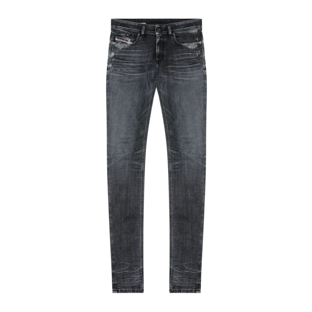 Diesel Slim-Fit Jeans Gray Heren