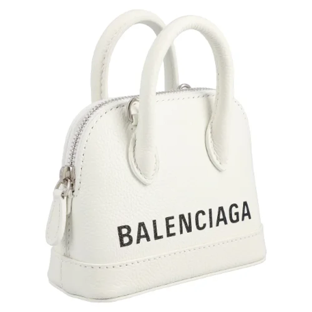 Balenciaga Leather handbags White Dames