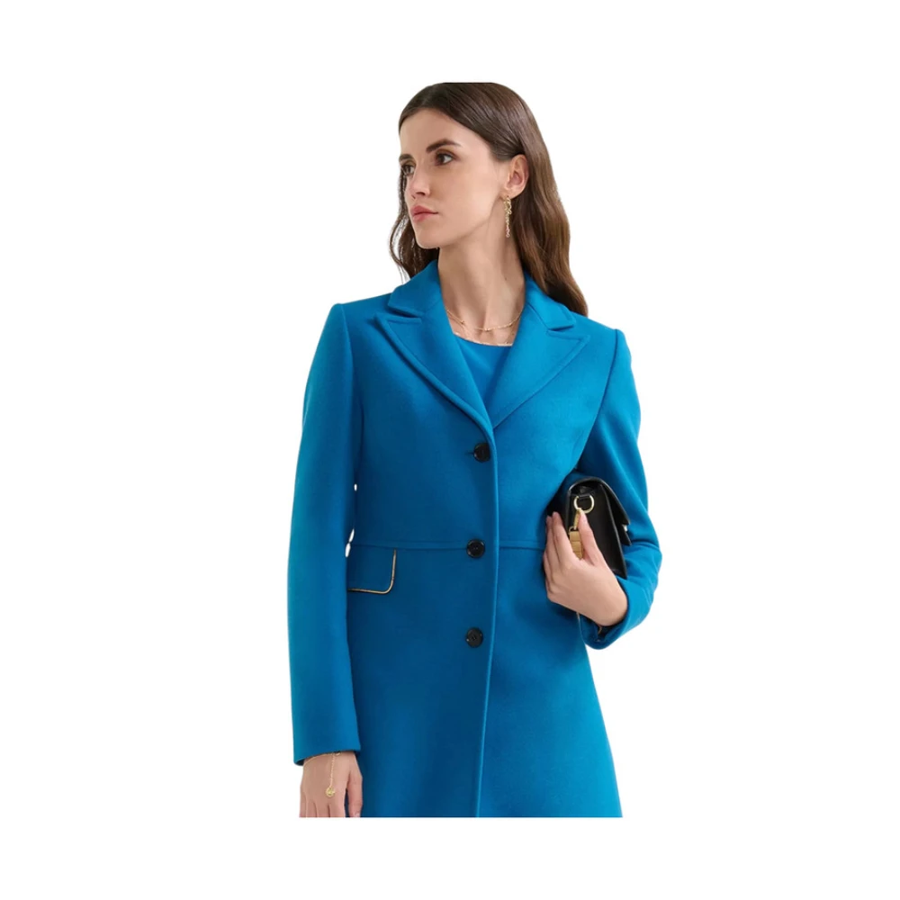 Alviero Martini 1a Classe Stijlvolle Jas voor Mannen en Vrouwen Blue Dames