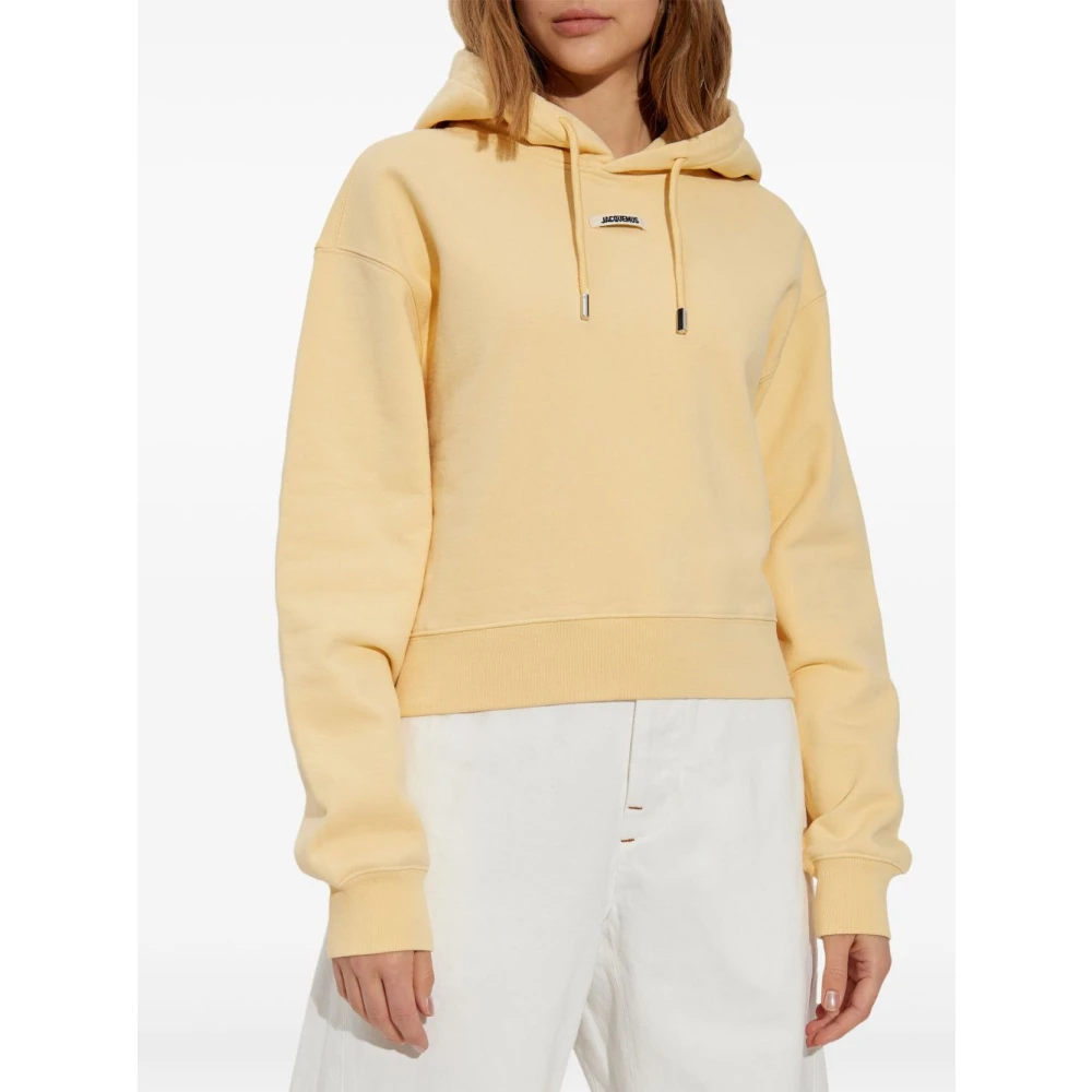 Jacquemus Gele Sweater Damesmode Yellow Dames