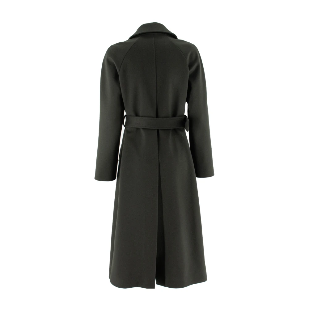 Sealup Lange wollen jas met Thermore-vulling Green Dames