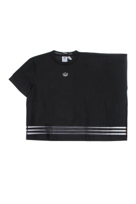 svart-trefoil-streetwear-t-shirt-for-kvinnor