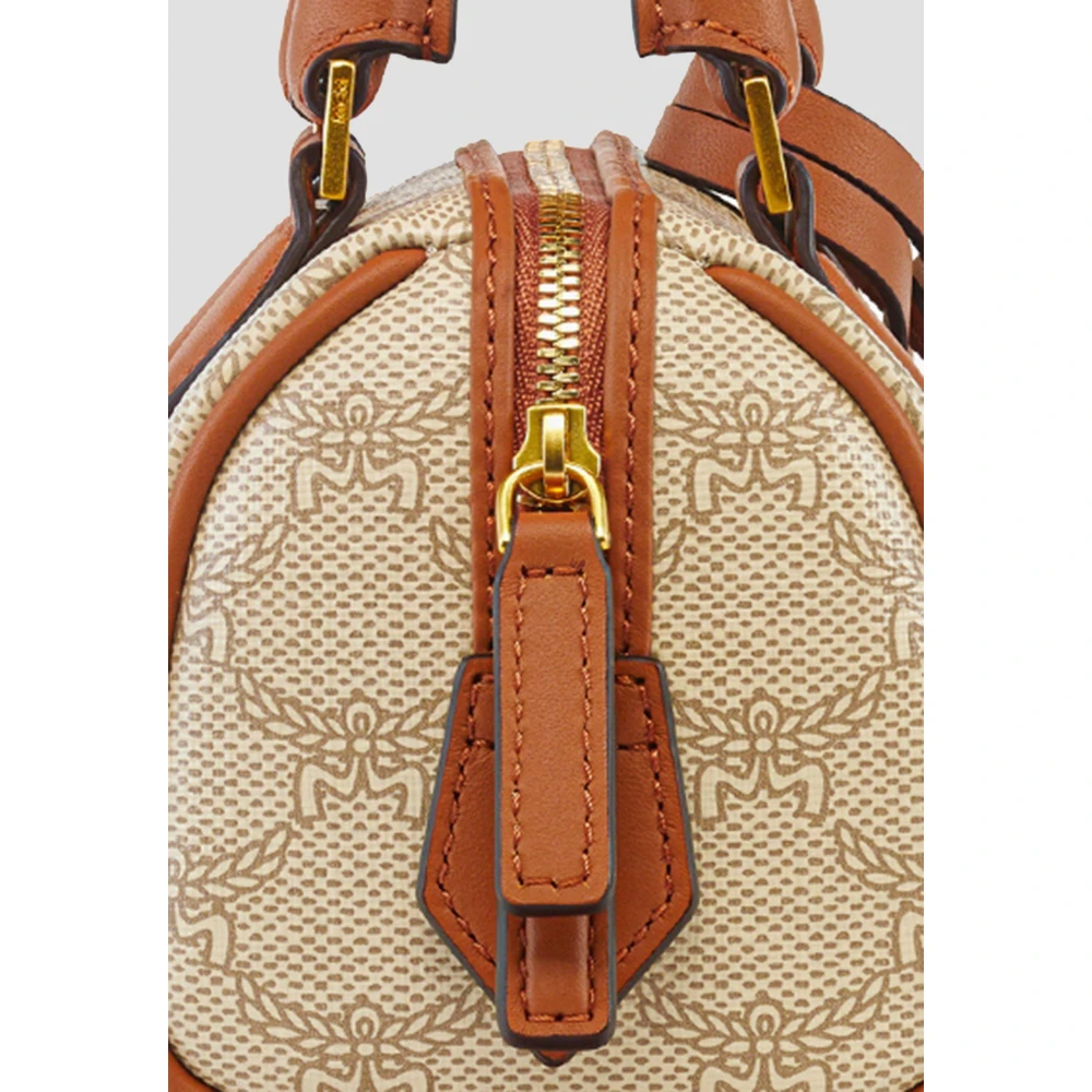 MCM Ella Boston in Lauretos Beige Dames