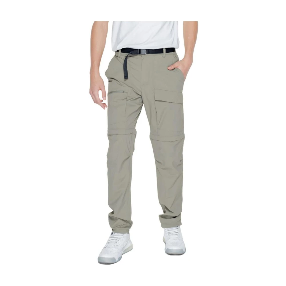 Columbia Groene Nylon Convertible Broek Regular Fit Green Heren