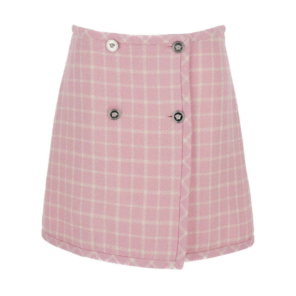 Versace Short Skirts Pink Dames