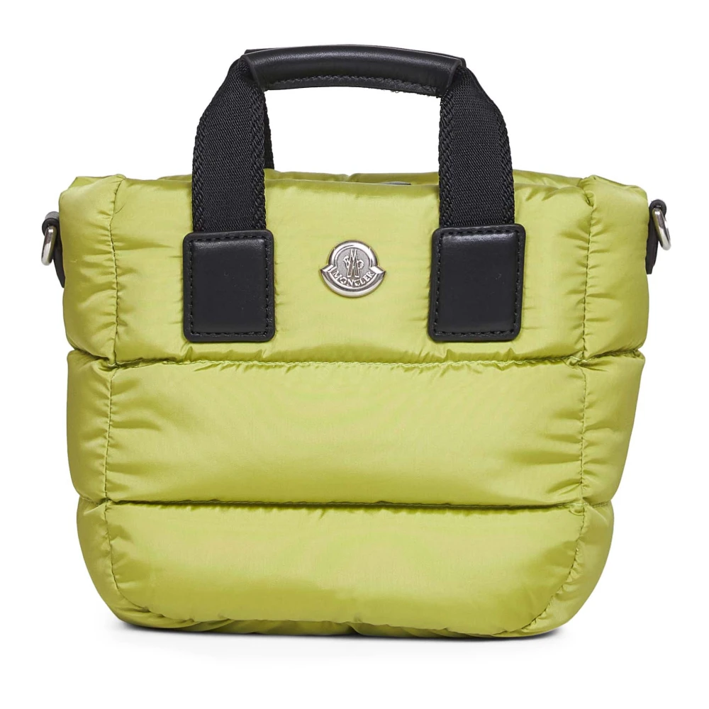 Moncler Green Micro Caradoc Tote - Female - Handbags - One Size - Bags