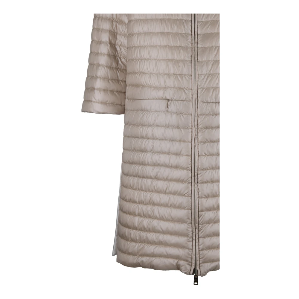 Herno Omkeerbare donsjas met rits Beige Dames