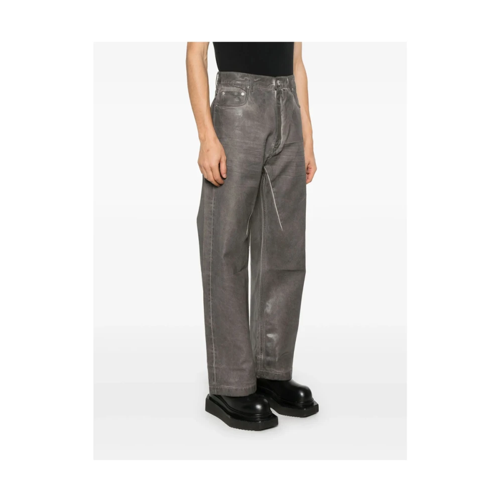 Rick Owens Donkere Schaduw Jeans Klassieke Vijf Zakken Gray Heren
