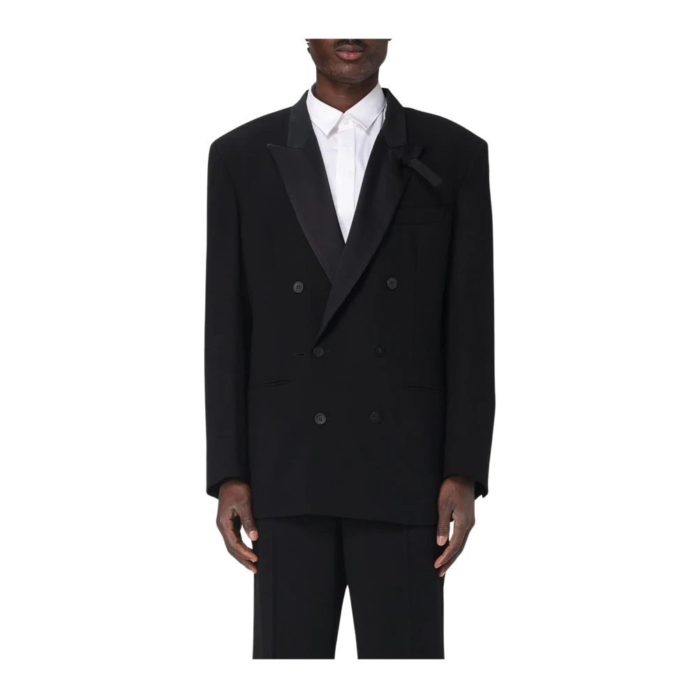 Magliano Hombre Negro Blazer Clásico Oversized Fit