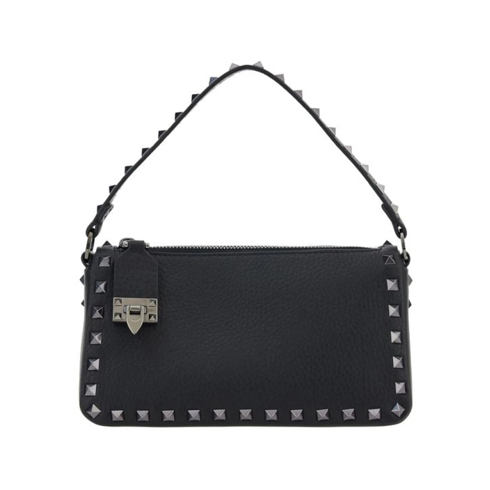 Valentino Garavani Rockstud Axelväska Black, Dam