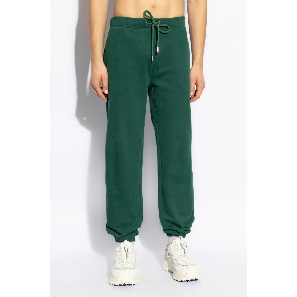 Moncler Sweatpants met logo Green Heren