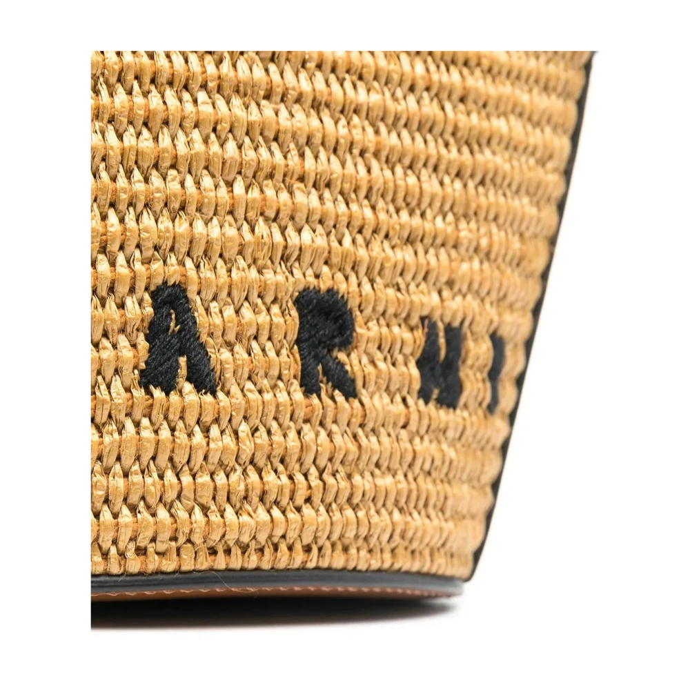Marni Bruine Tropicalia Zomer Tas Brown Dames
