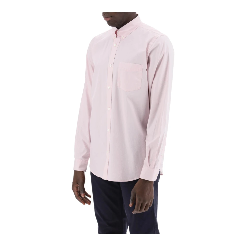 closed Casual Shirts Pink Heren