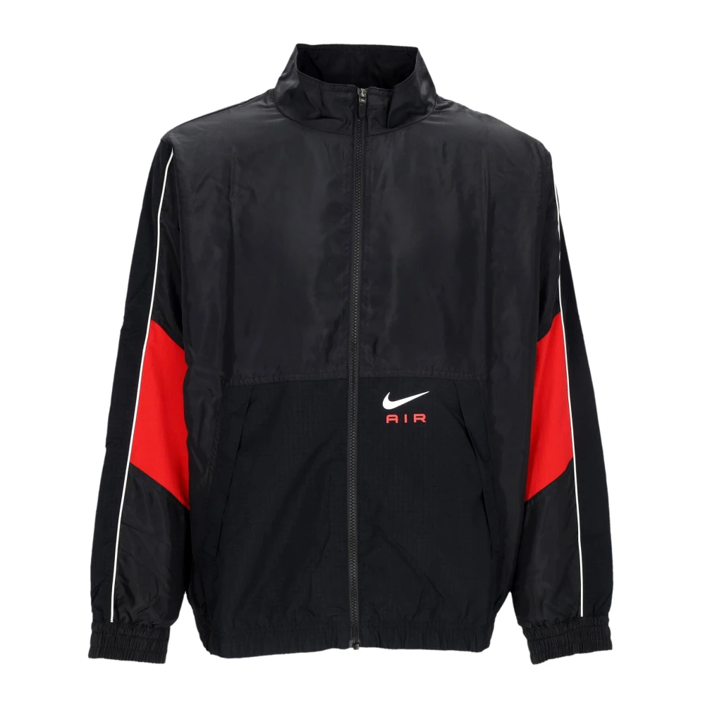 Nike Sportkläder Tracksuit Jacka Svart Röd Black, Herr