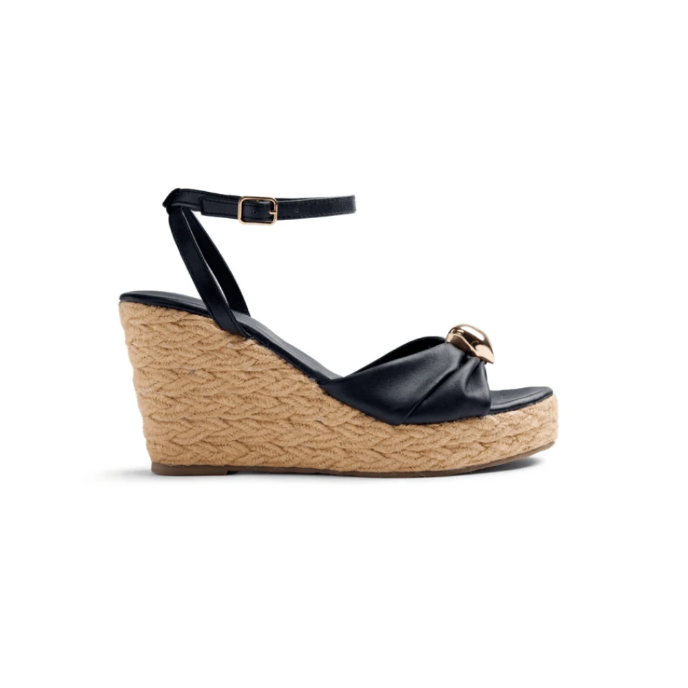 Gioseppo Women's Black Wedges, 8 Uk, Soudan Wedge