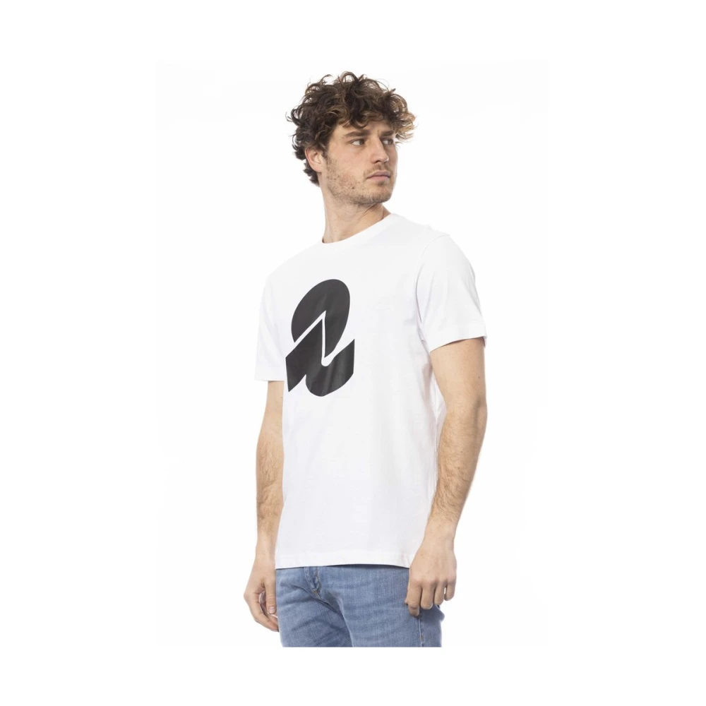 Invicta Logo Print Ronde Hals T-Shirt White Heren