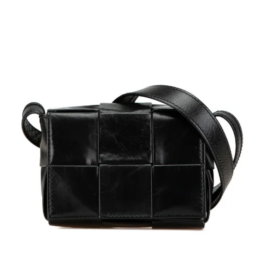Pre-owned Leder crossbody-taschen - Bottega Veneta Vintage - Modalova