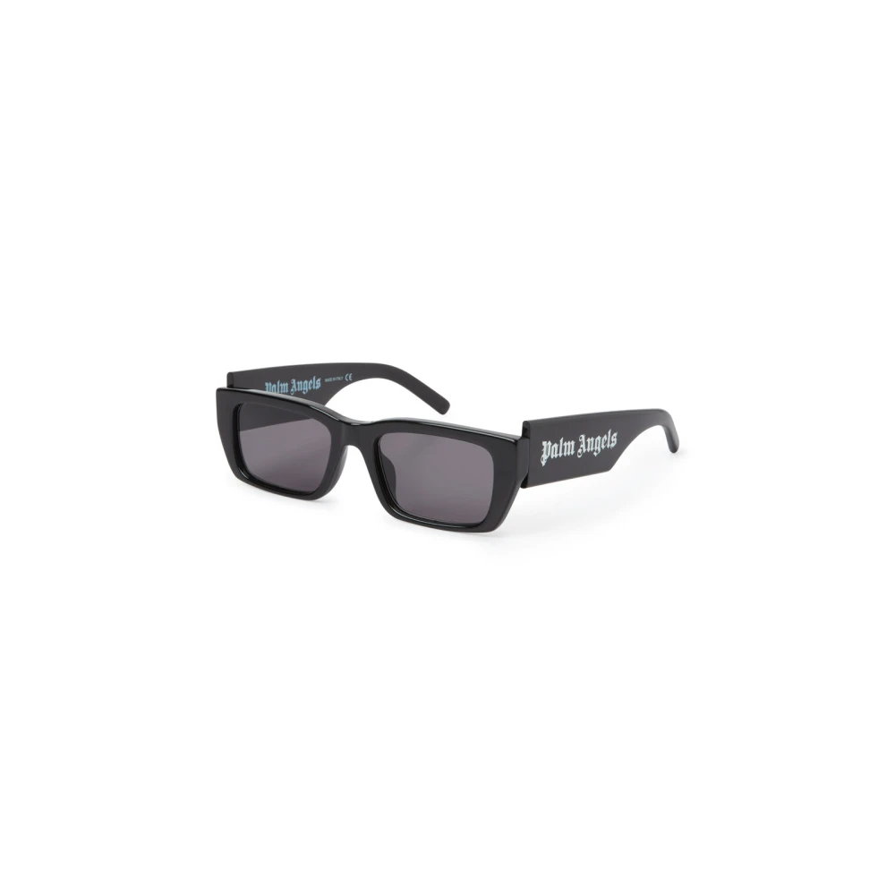 Palm Angels , Sunglasses, Unisex, Black, 53 Mm, Rectangular Sunglasses