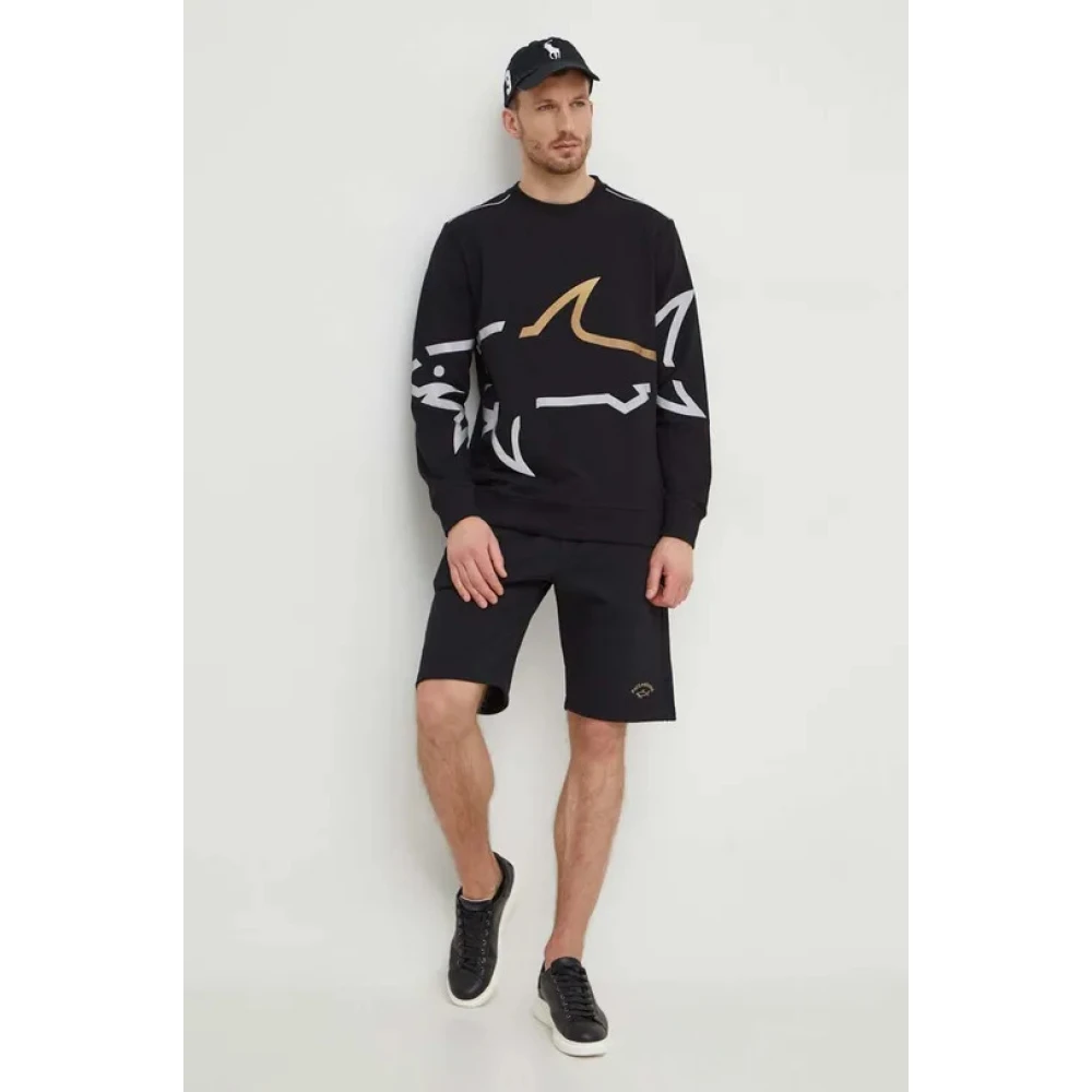 PAUL & SHARK Sweatshirts Black Heren